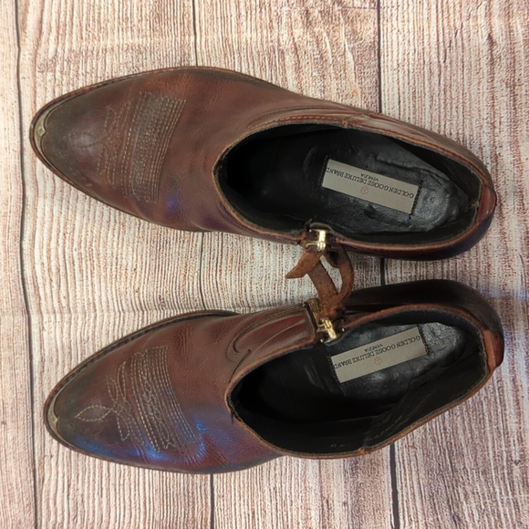 Golden Goose Young Leather Boots